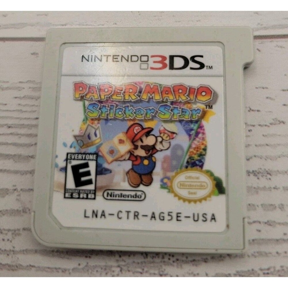 Paper Mario Super Sticker Star Nintendo 3DS Nintendo | Cartridge Only